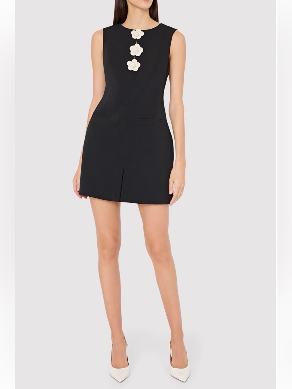 Milly Saylor Camellia Crepe Sheath Dress